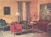 Интерьер гостиной от W. H. Gunlocke Chair Company. 