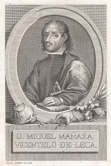 Мигель де Манара (1627--1679) - основатель и руководитель благотворительного госпиталя при братстве Санта Каридад (Святого Милосердия) в Севилье, открытого для помощи всем нуждающимся и в настоящее время. 