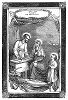 Икона, преподнесённая в дар одним из римско-католических монашеских орденов ирландскому политическому деятелю, отстаивавшему идею Католической эмансипации Дэниэлу О’Коннеллу (1775 -- 1847) (The Illustrated London News №99 от 23/03/1844 г.)