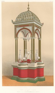 Выставочный стенд мануфактуры Osler из Бирмингема. Каталог Всемирной выставки в Лондоне 1862 года, т.2, л.160