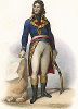 Генерал Луи Шарль Антуан Дезе (1768-1800) - герой битвы при Маренго. Лист из серии Le Plutarque francais..., Париж, 1844-47 гг. 