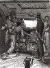 Французская морская артиллерия эпохи наполеоновских войн (из Types et uniformes. L'armée françáise par Éduard Detaille. Париж. 1889 год)