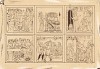 Исторические и аллегорические сцены из "Нравоучительной Библии", созданной французскими миниатюристами братьями Лимбург (из Les arts somptuaires... Париж. 1858 год)