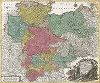 Карта Нижней Саксонии. Saxoniae inferioris Circulus exhibens Ducatus Brunsvic, Lüneburg, Magdeburg, Bremens. Mechlinoburg, et Holsat