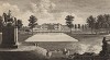 Вид на северный фасад Стоу-Хаус из парка (из A New Display Of The Beauties Of England... Лондон. 1776 год. Том 1. Лист 275)