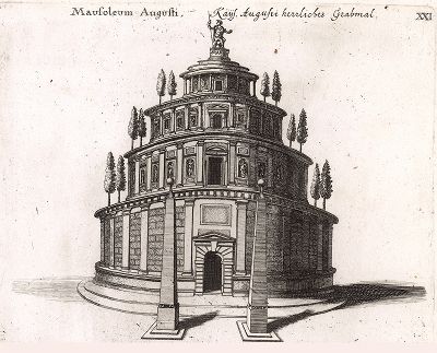 Мавзолей Августа: реконструкция.