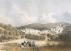 Хеврон (Le Pays d'Israel collection de cent vues prises d'après nature dans la Syrie et la Palestine par C. W. M. van de Velde. Париж. 1857 год. Лист 67)