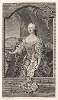 Иоганна Елизавета Гольштейн-Готторпская (1712--1760) - мать императрицы Екатерины II.