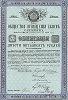Общество освещения газом Санкт-Петербурга. Облигация в 250 рублей. СПб., 1893 год