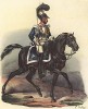 Кирасир французской королевской гвардии в 1817 году (из популярной в нацистской Германии работы Мартина Лезиуса Das Ehrenkleid des Soldaten... Берлин. 1936 год)