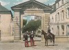 Парадные ворота военной академии Сен-Сир. L'Album militaire. Livraison №13. École spéciale militaire de Saint-Cyr. Service interieur. Париж, 1890