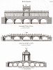 Арочные мосты: Триумфальный мост в Риме, римский Сенаторский мост и Триумфальный мост Августа в Римини. 