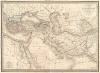 Карта империи Александра Македонского. Atlas universel de geographie ancienne et moderne..., л.4. Париж, 1842
