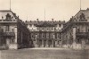 Версаль. Мраморный двор. Фототипия из альбома Le Chateau de Versailles et les Trianons. Париж, 1900-е гг.