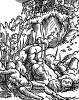 Притча Иисуса Христа о десяти тысячах таланов (талантов). Ганс Бальдунг Грин. Иллюстрация к Hortulus Animae. Издал Martin Flach. Страсбург, 1512