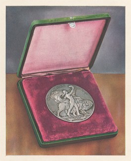 Юбилейная  монета American Colortype Company в бархатной коробочке. 