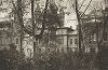 Дворец в Покровском-Стрешневе. Лист 188 из альбома "Москва" ("Moskau"), Берлин, 1928 год