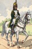 1814 г. Проект мундира кавалериста Гвардии чести, составленный бригадным генералом де Сегюром. Коллекция Роберта фон Арнольди. Германия, 1911-28