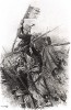 8 сентября 1855 года. Зуавы водружают французский флаг на вершине Малахова кургана в Севастополе (из Types et uniformes. L'armée françáise par Éduard Detaille. Париж. 1889 год)