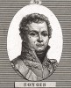 Никола-Мари Сонжи де Курбон (1761-1810), лейтенант артиллерии (1792), бригадный (1799) и дивизионный (1800) генерал, командующий артиллерией Великой армии, граф (1808). Campagnes des francais sous le Consulat et l'Empire. Париж, 1834