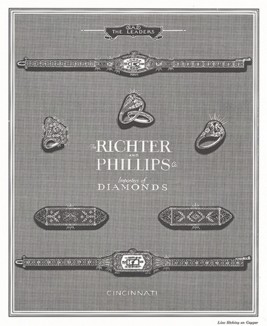 Ювелирные изделия начала XX века от компании The Richter and Phillips Co. 