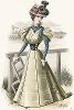 Французская мода из журнала La Mode de Style, выпуск № 29, 1896 год.