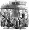 Церемония открытия судебной сессии центрального уголовного суда Лондона (The Illustrated London News №102 от 13/04/1844 г.)