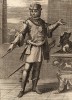 Рыцарь ордена Агнца Божия, учреждённого в 1564 году. Филиппо Бонанни, Catalogo degli ordini equestri, e militari еsposto in imagini, e con breve racconto… Рим, 1741 
