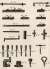 Краснодеревщик. Маркетри, инструменты (Ивердонская энциклопедия. Том IV. Швейцария, 1777 год)