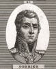 Жан-Бартелемо Сорбье (1762-1827), лейтенант артиллерии (1782), сослуживец Бонапарта, бригадный (1797) и дивизионный генерал (1800), герой Аустерлица (1805) и командующий артиллерией Императорской гвардии (1811). В 1812-13 гг. сражался в России и Саксонии.
