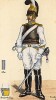 1810 г. Капрал кирасирского полка von Zastrow королевства Саксония. Коллекция Роберта фон Арнольди. Германия, 1911-29