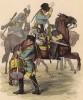 Барабанщик призывает прусских драгун к бою (иллюстрация Адольфа Менцеля к известной работе Эдуарда Ланге "Солдаты Фридриха Великого", изданной в Лейпциге в 1853 году)