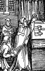 Святые дары. Ганс Бальдунг Грин. Иллюстрация к Hortulus Animae. Издал Martin Flach. Страсбург, 1512