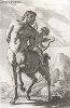 Кентавр, плененный Амуром (из коллекции Боргезе). Лист из Sculpturae veteris admiranda ... Иоахима фон Зандрарта, Нюрнберг, 1680 год. 