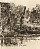 На реке Медуэй. Лист из серии "Галерея офортов". Лондон, 1880-е