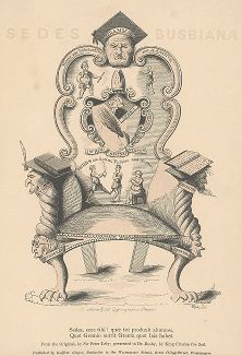 Кресло доктора Ричарда Басби, директора Вестминстерской школы во второй половине XVII века. 