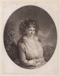 Тереза Кински фон Вхинитц унд Теттау и Дитрихштейн (1768-1822), супруга австрийского генерала и дипломата Максимилиана фон Мерфельд. 