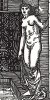Вечерняя ванна. Иллюстрация Эдварда Коли Бёрн-Джонса к поэме Уильяма Морриса «История Купидона и Психеи». Лондон, 1890-е гг.