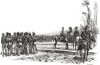1813 год. Французы перед битвой (из Types et uniformes. L'armée françáise par Éduard Detaille. Париж. 1889 год)