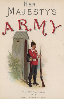 Обложка книги Her majesty's army. Vol. II. Лондон, 1881