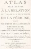 Титульный лист работы Atlas pour servir à la relation du voyage à la recherche de La Pérouse, fait par ordre de l'Assemblée Constituante, pendant les années 1791, 1792, par Houtou de La Billardière J.-J. Париж, 1800