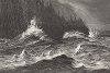 Водоворот, Ниагарский водопад. Лист из издания "Picturesque America", т.I, Нью-Йорк, 1872.