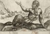 Сатир на отдыхе (лист из альбома Nova raccolta de li animali piu curiosi del mondo disegnati et intagliati da Antonio Tempesta... Рим. 1651 год)