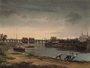 Бурлаки на Сене близ Пуасси (из Picturesque Tour of the Seine, from Paris to the Sea... (англ.). Лондон. 1821 год (лист VII))