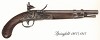 Однозарядный пистолет США Springfield 1807/1817 г. Лист 8 из "A Pictorial History of U.S. Single Shot Martial Pistols", Нью-Йорк, 1957 год