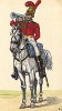 1810 г. Трубач конной гвардии короля Саксонии. Коллекция Роберта фон Арнольди. Германия, 1911-29