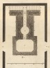 План основания плавильной печи для литья пушек (Ивердонская энциклопедия. Том IV. Швейцария, 1777 год)