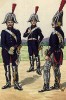 Французские жандармы в 1806 г. Коллекция Роберта фон Арнольди. Германия, 1911-29