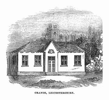 Приходская церковь в небольшой деревушке графства Лестершир или Лейчестершир, расположенного в центральной части Англии (The Illustrated London News №90 от 20/01/1844 г.)