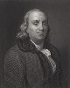 Бенджамин Франклин (1706 - 1790) - отец-основатель и один из лидеров войны за независимость США. Gallery of Historical and Contemporary Portraits… Нью-Йорк, 1876